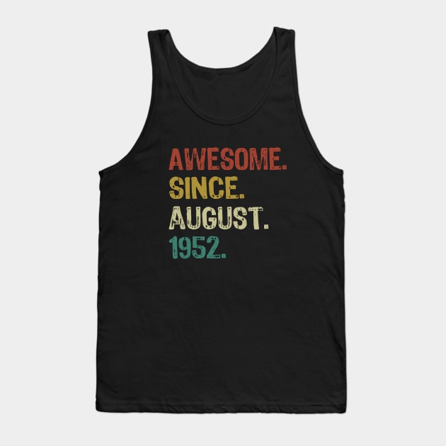 Born in August 1952 Tank Top by Yasna